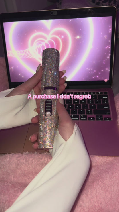 Diamond Wireless Hair Straightener & Curler